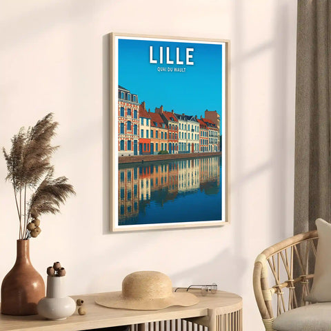 Affiche - Lille - Quai du Wault