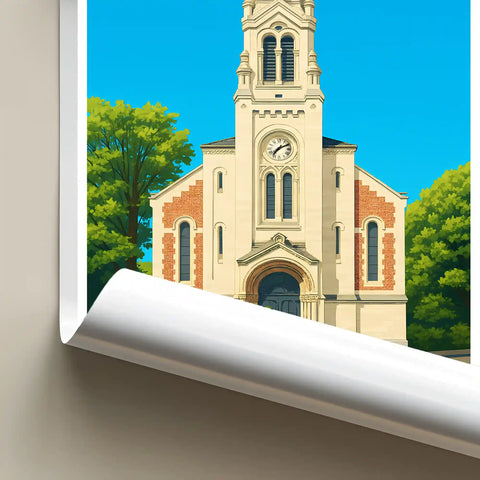 Affiche - Lille - Temple Protestant