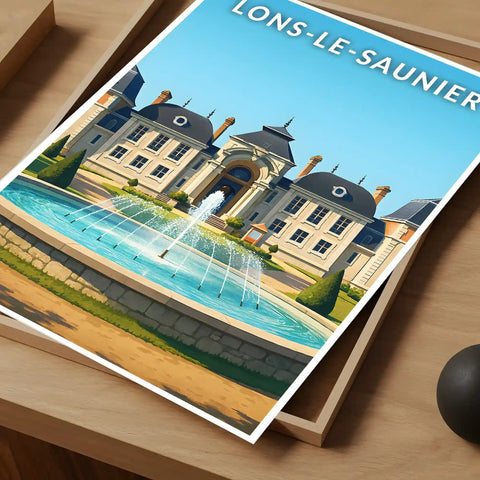 Affiche - Lons-le-Saunier