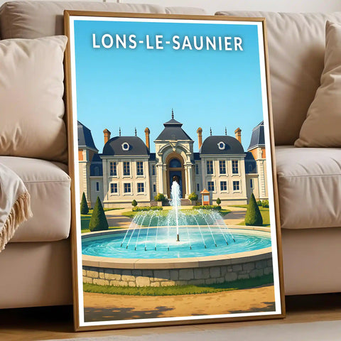 Affiche - Lons-le-Saunier