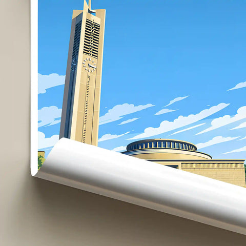 Affiche - Lorient - Église Notre-Dame de Victoire