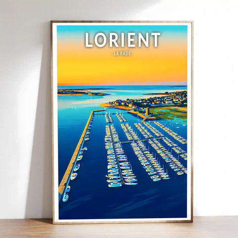 Affiche - Lorient - La Rade