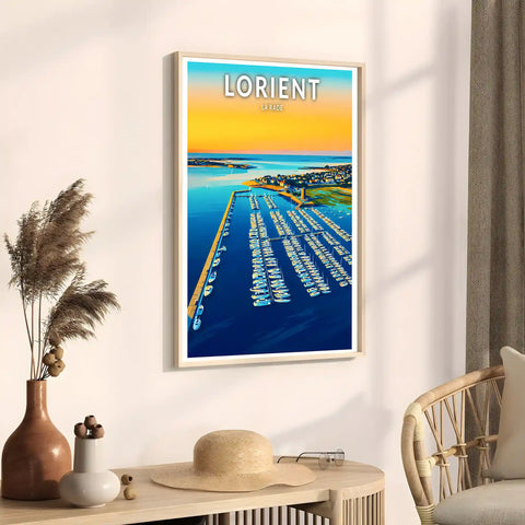 Affiche - Lorient - La Rade