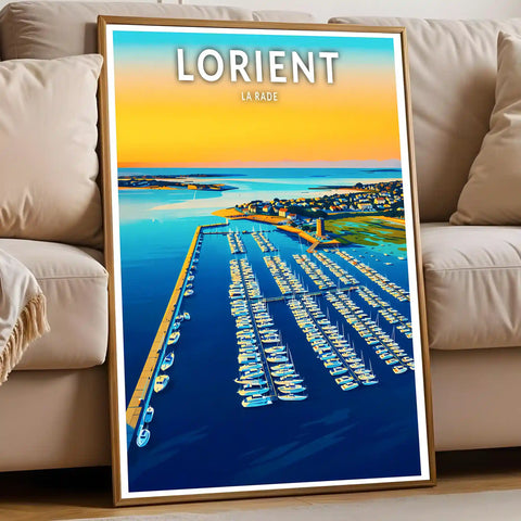 Affiche - Lorient - La Rade