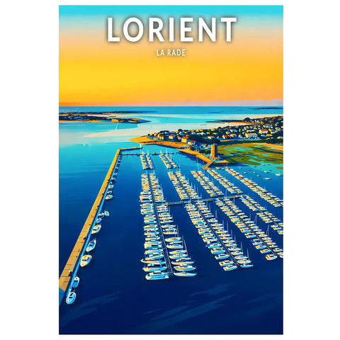 Affiche - Lorient - La Rade