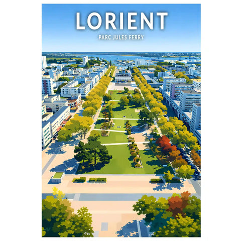 Affiche - Lorient - Parc Jules Ferry