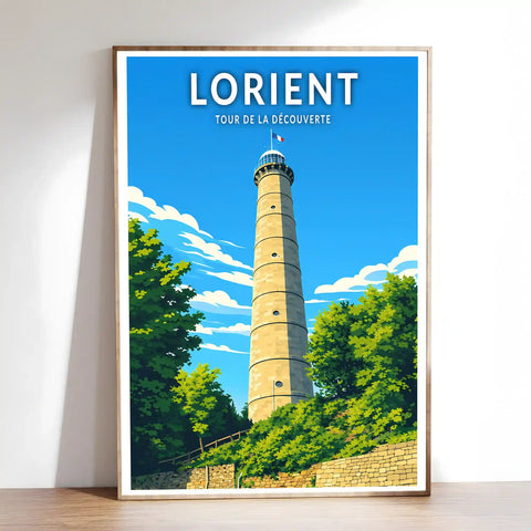 Affiche - Lorient - Tour de la Découverte