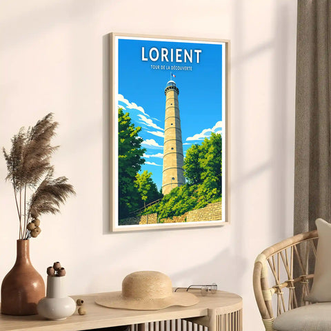 Affiche - Lorient - Tour de la Découverte