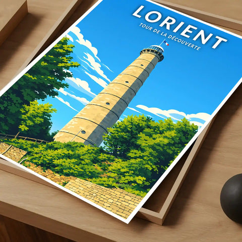 Affiche - Lorient - Tour de la Découverte