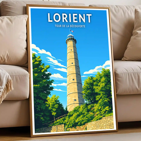 Affiche - Lorient - Tour de la Découverte