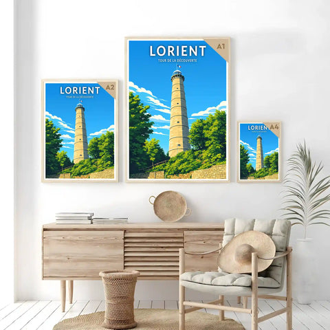Affiche - Lorient - Tour de la Découverte