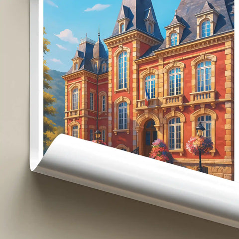 Affiche - Lourdes - La Mairie