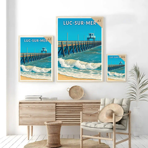 Affiche - Luc-sur-Mer