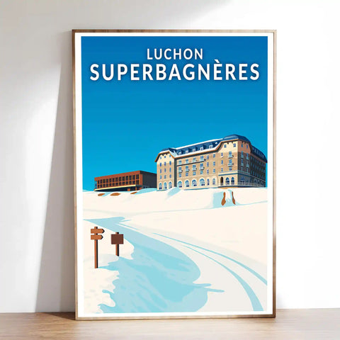 Affiche - Luchon-Superbagnères