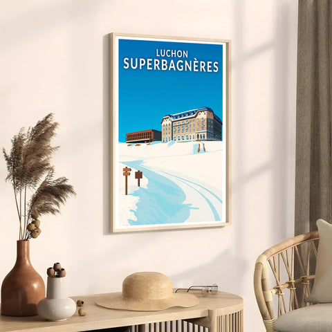 Affiche - Luchon-Superbagnères