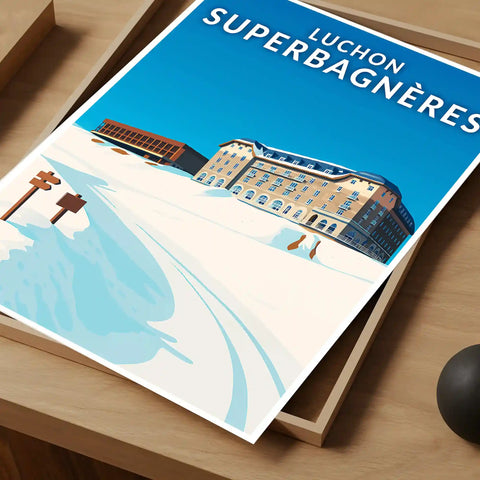 Affiche - Luchon-Superbagnères