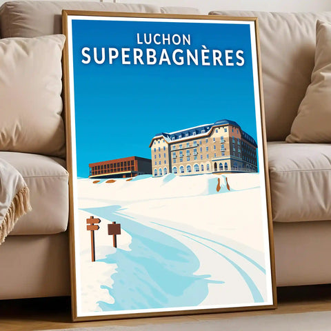 Affiche - Luchon-Superbagnères