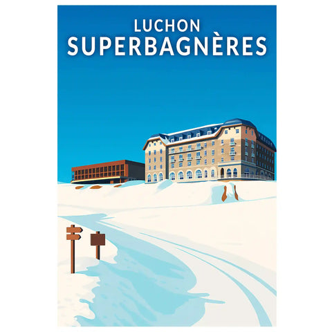 Affiche - Luchon-Superbagnères