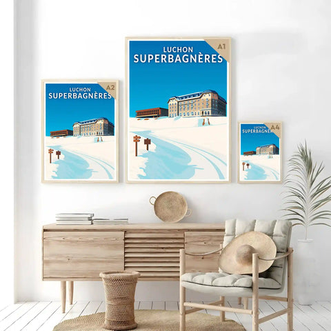 Affiche - Luchon-Superbagnères