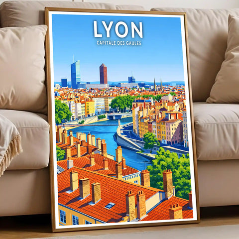 Affiche - Lyon - Capitale des Gaules