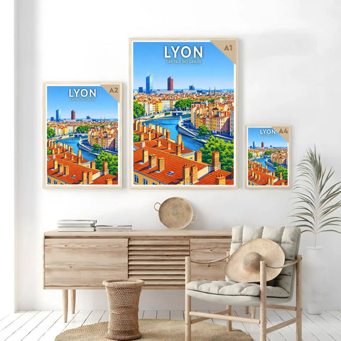 Affiche - Lyon - Capitale des Gaules