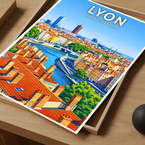Affiche - Lyon - Capitale des Gaules