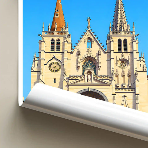 Affiche - Lyon - Église Saint-Nizier