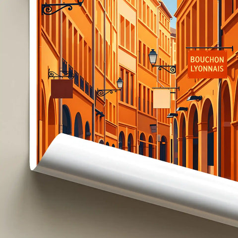 Affiche - Lyon - Le Vieux Lyon