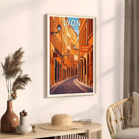 Affiche - Lyon - Le Vieux Lyon