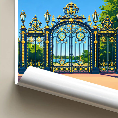 Affiche - Lyon - Parc de la Tête d’Or