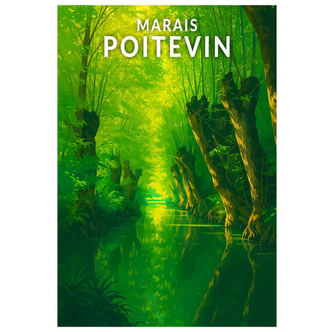 Affiche - Marais Poitevin