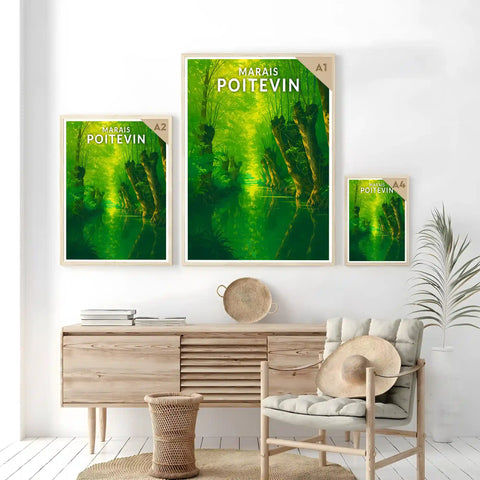 Affiche - Marais Poitevin