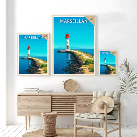 Affiche - Marseillan