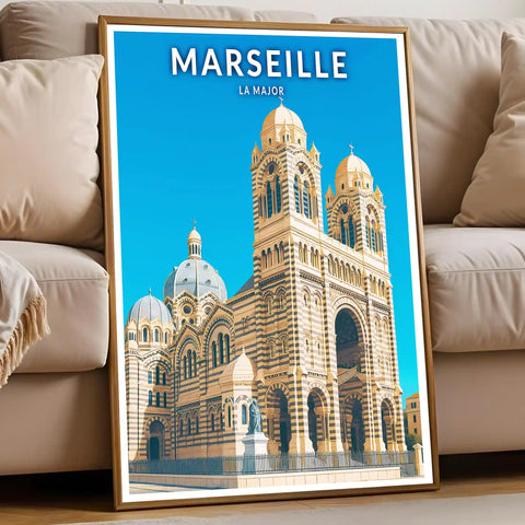 Affiche - Marseille - La Major