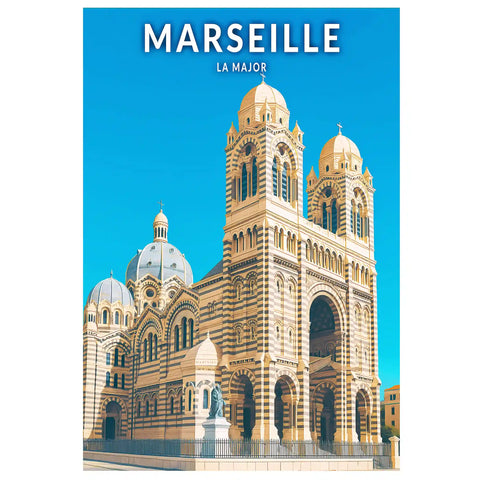 Affiche - Marseille - La Major