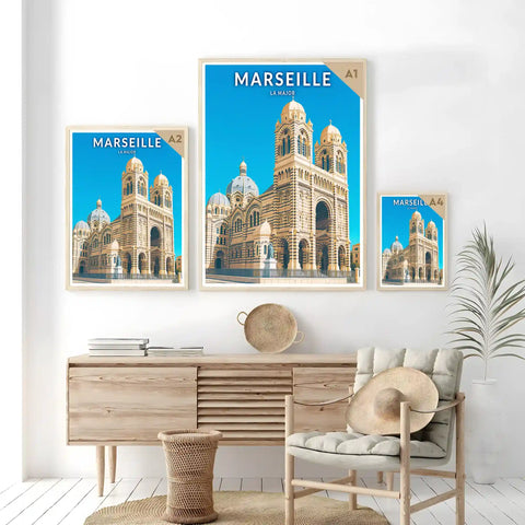 Affiche - Marseille - La Major