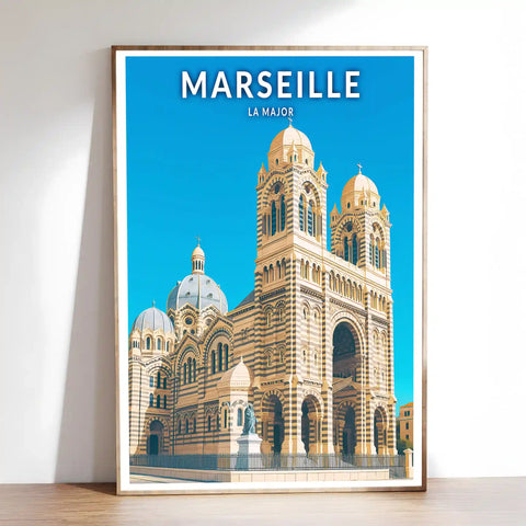 Affiche - Marseille - La Major