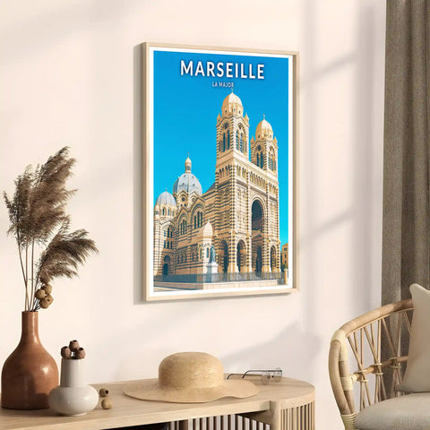 Affiche - Marseille - La Major