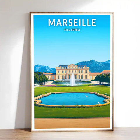 Affiche - Marseille - Parc Borély