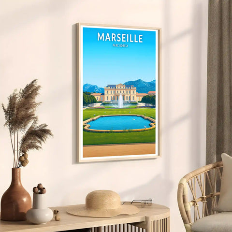 Affiche - Marseille - Parc Borély