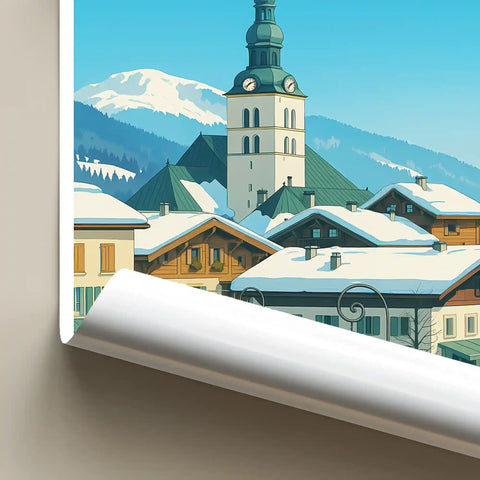 Affiche - Megève