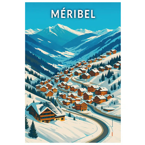 Affiche - Méribel