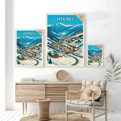 Affiche - Méribel