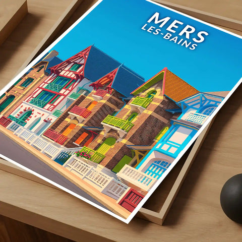 Affiche - Mers-les-Bains