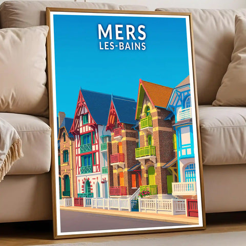 Affiche - Mers-les-Bains