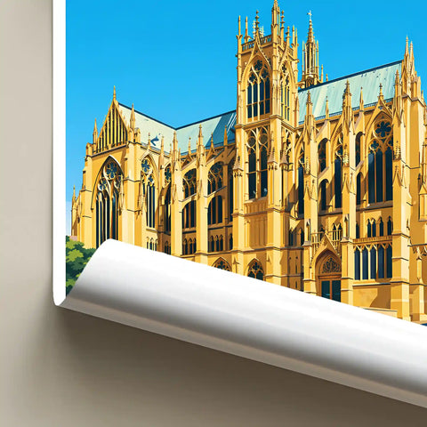 Affiche - Metz - Cathédrale Saint-Etienne