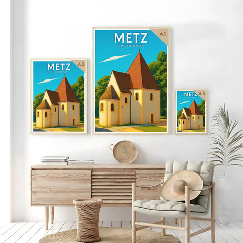 Affiche - Metz - Chapelle des Templiers