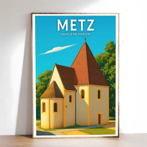 Affiche - Metz - Chapelle des Templiers