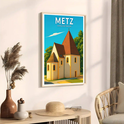 Affiche - Metz - Chapelle des Templiers