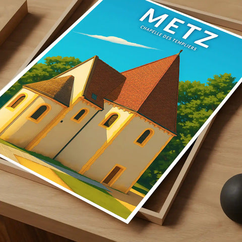 Affiche - Metz - Chapelle des Templiers